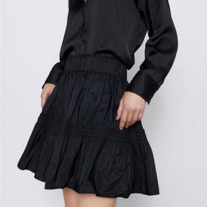 Zara Taffeta Skirt